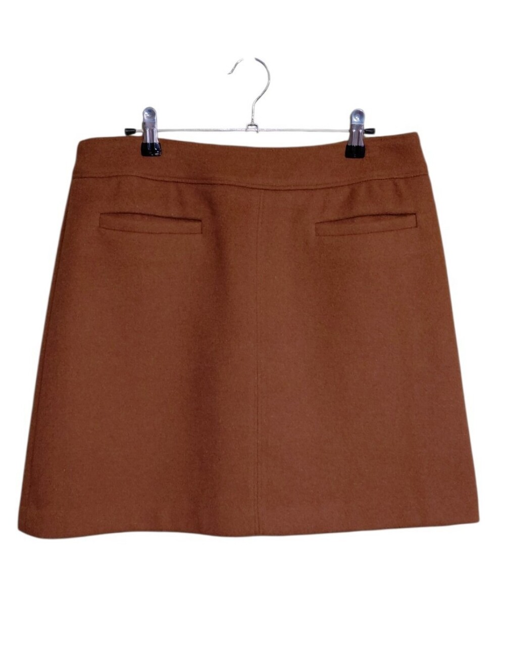 LOFT Brown Mini A-Line Skirt